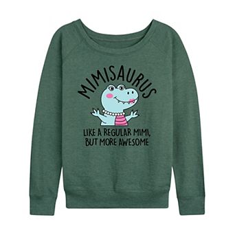 Women's Mimisaurus French Terry Long Sleeve Tee