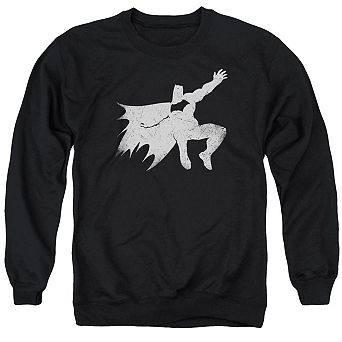 Batman V Superman Knight Silhouette Adult Crewneck Sweatshirt