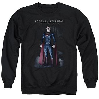 Batman V Superman Stand Tall Adult Crewneck Sweatshirt
