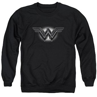 Batman V Superman Glow Emblem Adult Crewneck Sweatshirt