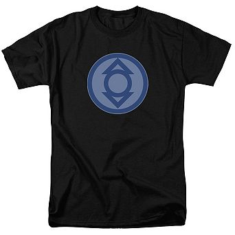 Green Lantern Indigo Symbol Short Sleeve Adult T-shirt