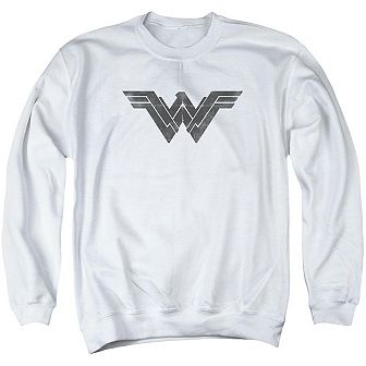 Batman V Superman Folded And Distressed Adult Crewneck Sweatshirt