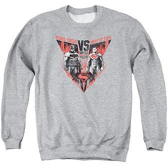 Batman V Superman Batlle For Gotham Adult Crewneck Sweatshirt