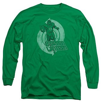 Green Lantern Power Long Sleeve Adult T-shirt