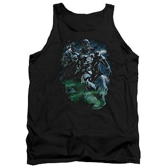 Green Lantern Black Lantern Batman Adult Tank Top