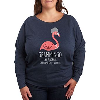 Plus Size Grammingo French Terry Long Sleeve Tee