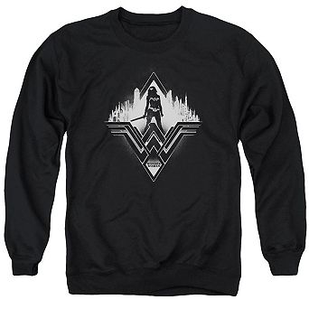 Batman V Superman City Warrior Adult Crewneck Sweatshirt