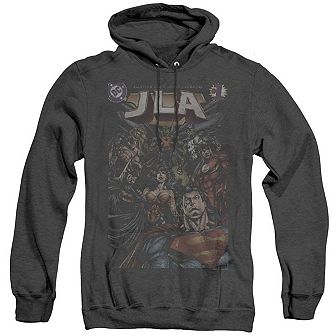 Justice League of America 1 Cover Adult Heather Hoodie