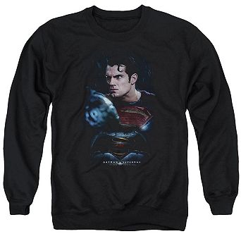 Batman V Superman Super Angry Adult Crewneck Sweatshirt