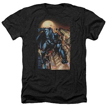 Batman The Dark Knight 1 Adult Heather T-shirt