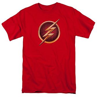 The Flash Chest Logo Short Sleeve Adult T-shirt