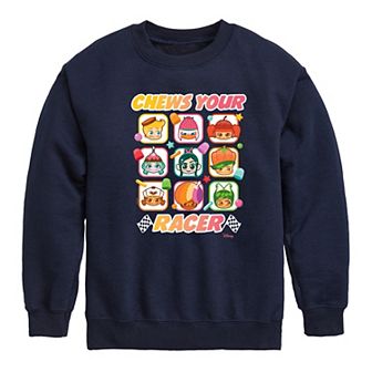 Disney's Wreck It Ralph Boys 8-20 Chews Your Racer Fleece Sweatshirt