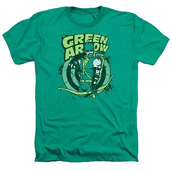 Dc Comics On Target Adult Heather T-shirt