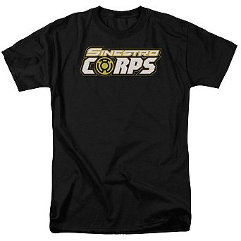 Green Lantern Sinestro Corps Logo Short Sleeve Adult T-shirt