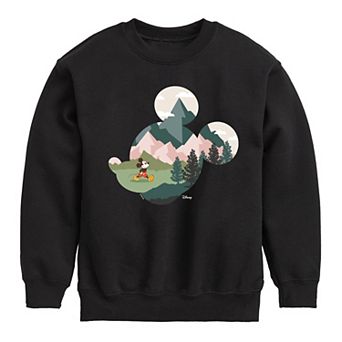 Disney's Mickey Mouse Boys 8-20 Nature Fleece Sweatshirt
