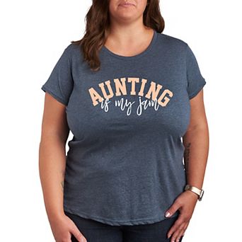 Plus Aunting Is My Jam Graphic Tee