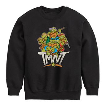 Boys 8-20 Teenage Mutant Ninja Turtles Rebel Road Group Fleece Sweatshirt