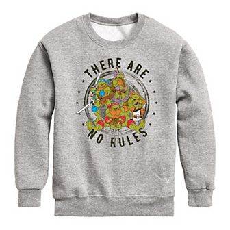 Boys 8-20 Teenage Mutant Ninja Turtles There Are No Rules Fleece Sweatshirt