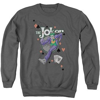 Batman Always A Joker Adult Crewneck Sweatshirt
