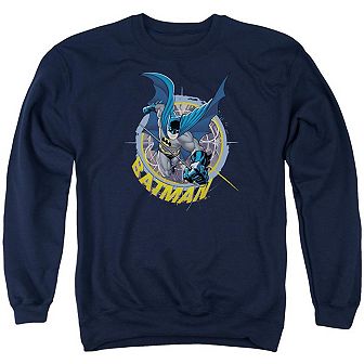 Batman In The Crosshairs Adult Crewneck Sweatshirt
