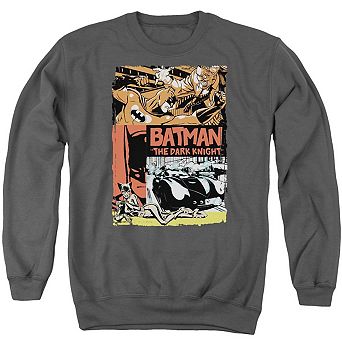 Batman Old Movie Poster Adult Crewneck Sweatshirt