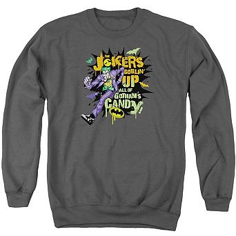 Batman Goblin Candy Adult Crewneck Sweatshirt