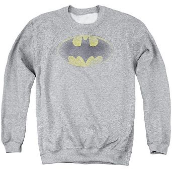 Batman Faded Logo Adult Crewneck Sweatshirt