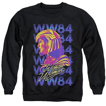 Wonder Woman 84 Ww84 Repeat Adult Crewneck Sweatshirt