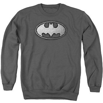 Batman Duct Tape Logo Adult Crewneck Sweatshirt