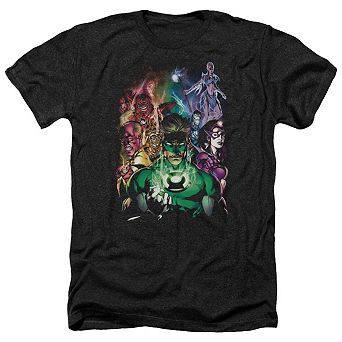 Green Lantern The New Guardians Adult Heather T-shirt