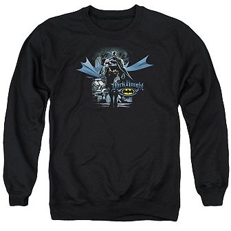 Batman From The Depths Adult Crewneck Sweatshirt