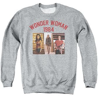 Wonder Woman 84 Collegiate Montage Adult Crewneck Sweatshirt