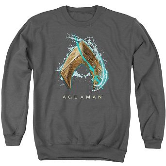 Aquaman Movie Water Shield Adult Crewneck Sweatshirt