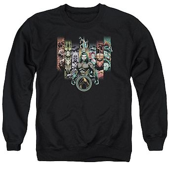Aquaman Movie Unite The Kingdoms Adult Crewneck Sweatshirt