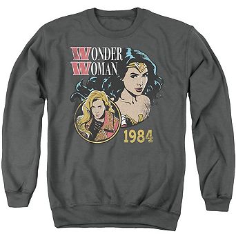 Wonder Woman 84 84 Retro Adult Crewneck Sweatshirt