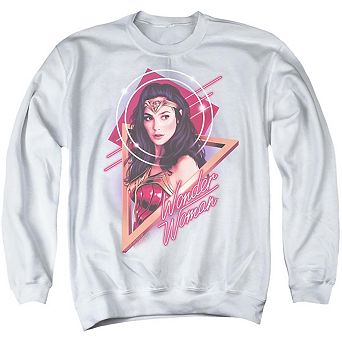 Wonder Woman 84 Soft Glow Adult Crewneck Sweatshirt