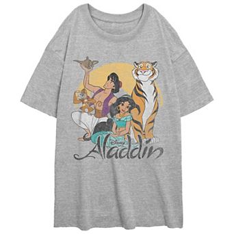 Disney's Aladdin & Friends Juniors' Oversized Tee