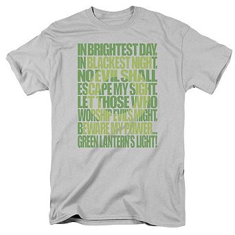 Green Lantern Green Lantern Oath Short Sleeve Adult T-shirt