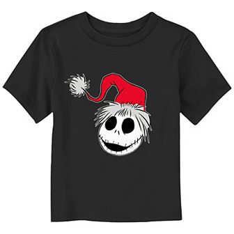 Disney's The Nightmare Before Christmas Toddler Boy Santa Claus Jack Graphic Tee