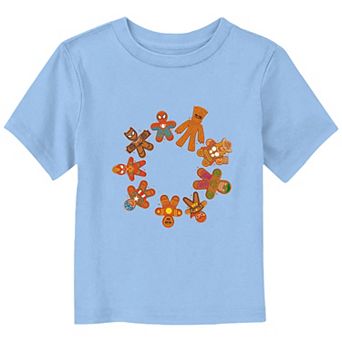 Toddler Boy Marvel Avengers Cookie Circle Graphic Tee
