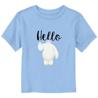 Disney's Big Hero Six Toddler Boy Baymax Hello Graphic Tee