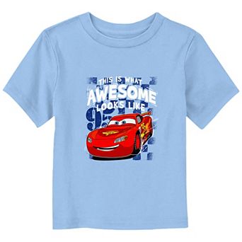 Disney / Pixar Cars Toddler Boy This Is What Awesome Looks Like Graphic Tee