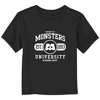 Disney / Pixar's Monsters University Toddler Boy Est. 2013 Scaring Dept. Graphic Tee