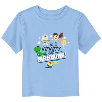 Disney / Pixar Toy Story Toddler Boy To Infinity And Beyond Graphic Tee