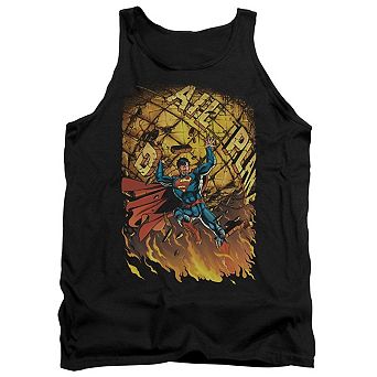 Superman Superman 1 Adult Tank Top