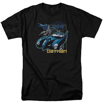 Batman Nice Wheels Short Sleeve Adult T-shirt