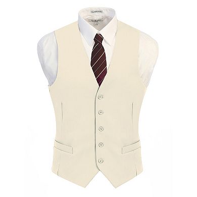 Gioberti Men's Formal Suit Vest