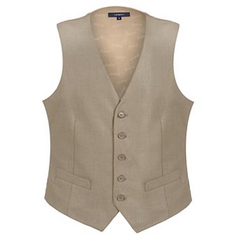 Gioberti Men's Formal Suit Vest