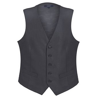 Gioberti Men's Formal Suit Vest