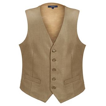 Gioberti Men's Formal Suit Vest